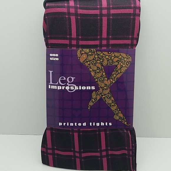 Leg Impressions Accessories - Leg Impressions Printed Tights One Size